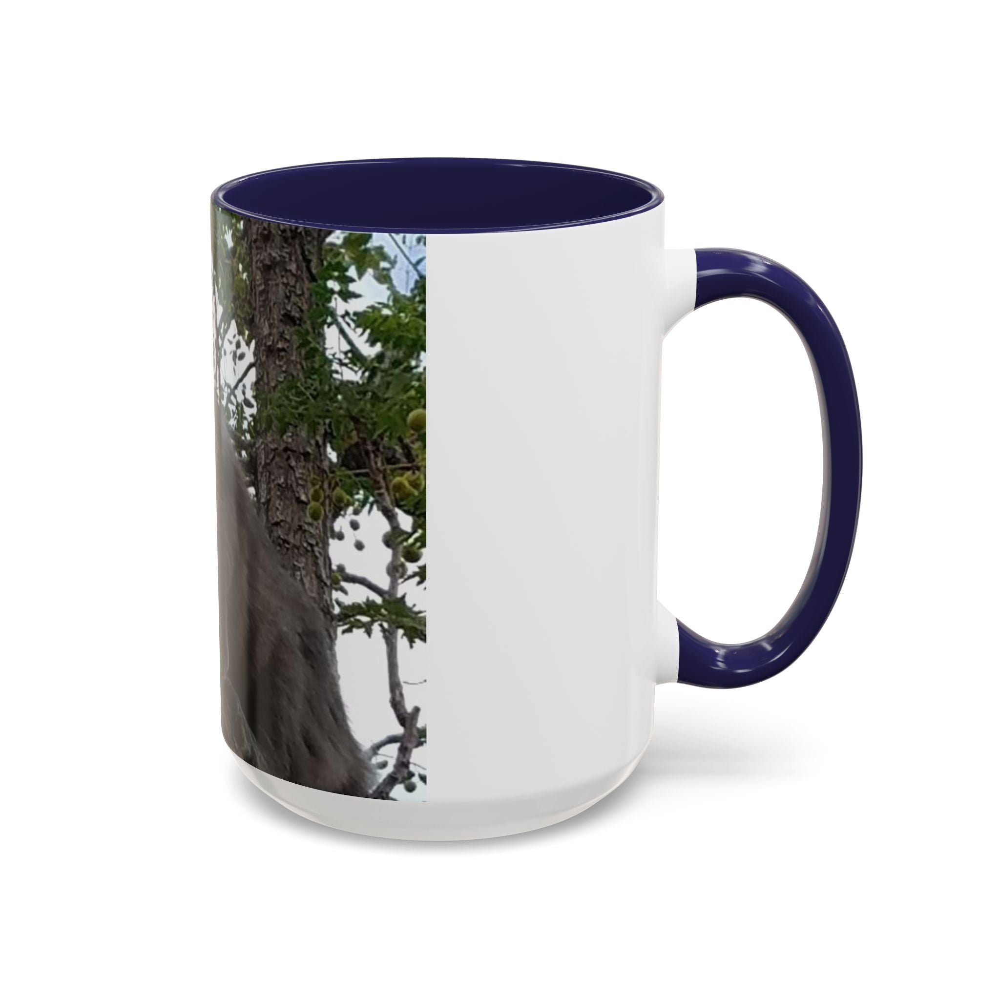 Cat in a Tree Accent Coffee Mug (11oz, 15oz)