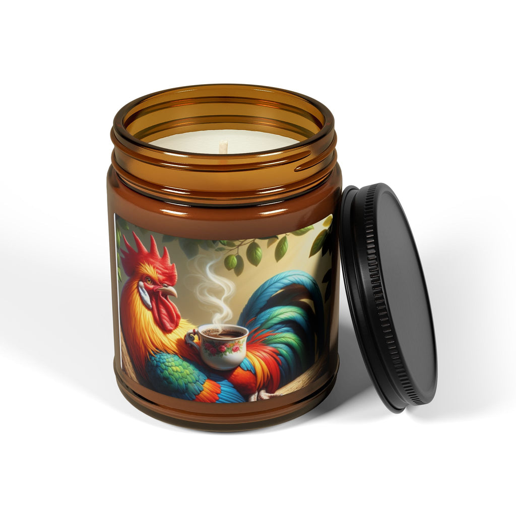 Rooster Scented Soy Candle