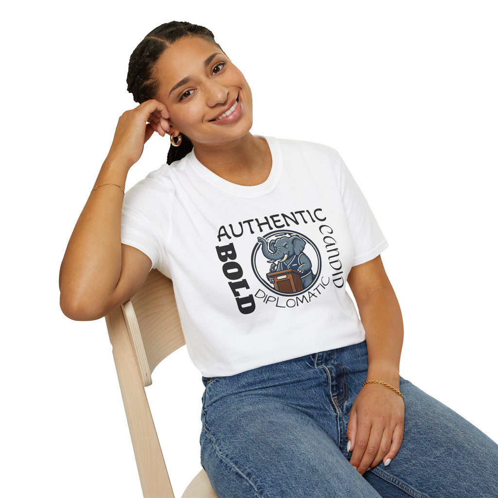 TALKING ELEPHANT Unisex Soft style T-Shirt