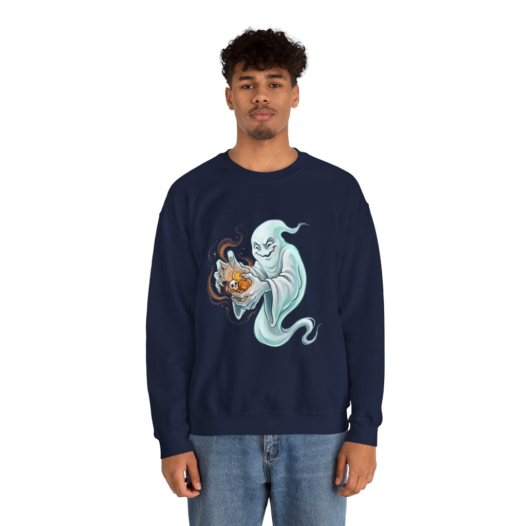 Ghost Portal Halloween Unisex Heavy Blend Crewneck Sweatshirt