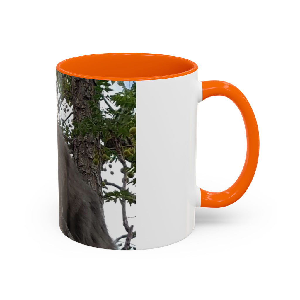 Cat in a Tree Accent Coffee Mug (11oz, 15oz)